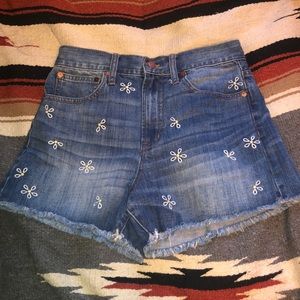Madewell Jean shorts